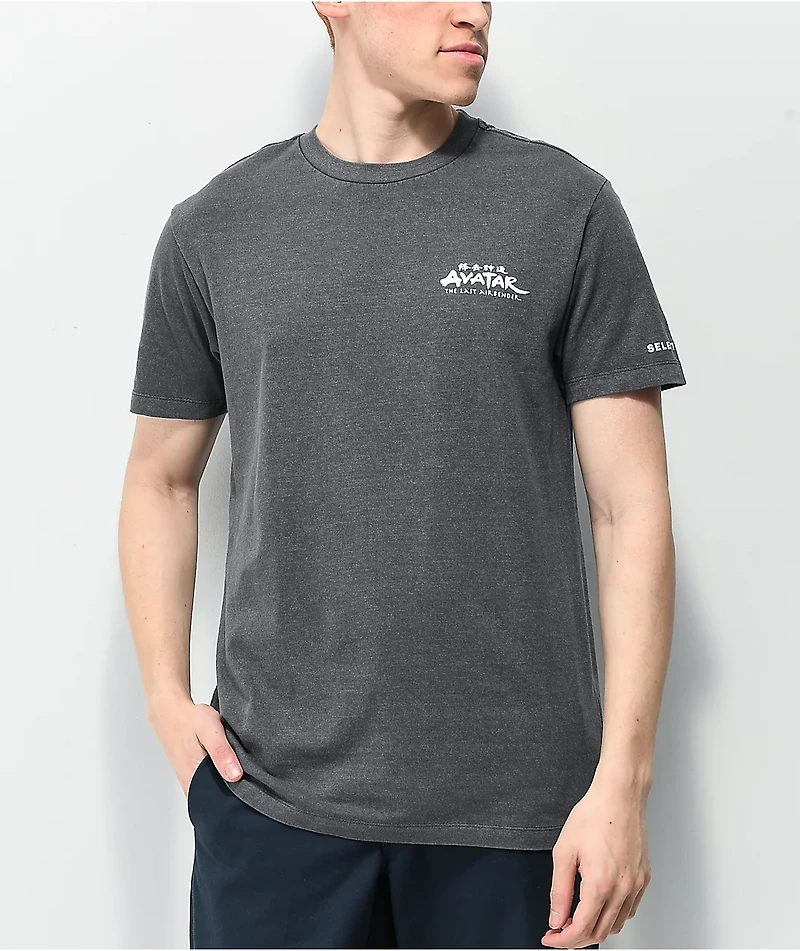 Select Start x Avatar: The Last Airbender Katara Black Dye T-Shirt