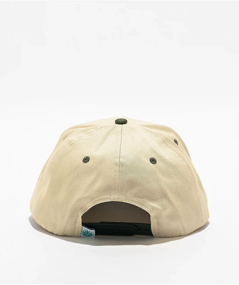 Sendero 50 Cent Worms Beige Snapback Hat