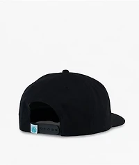 Sendero Big Break Black Canvas Snapback Hat