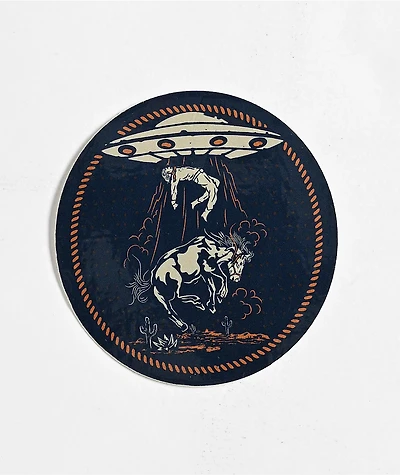 Sendero Charros & Aliens Sticker