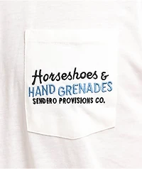 Sendero Close White Pocket T-Shirt