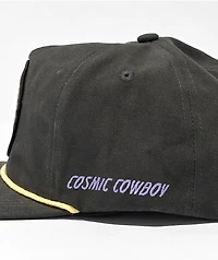 Sendero Cosmic Cowboy Black Wash Snapback Hat
