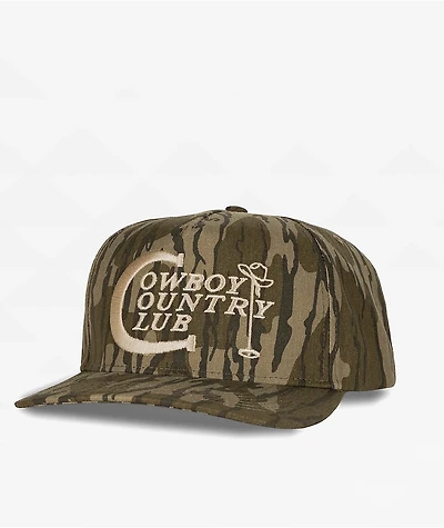 Sendero Cowboy Country Club Mossy Oak Bottomland Snapback Hat