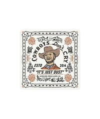 Sendero Cowboys Don’t Cry Natural Bandana