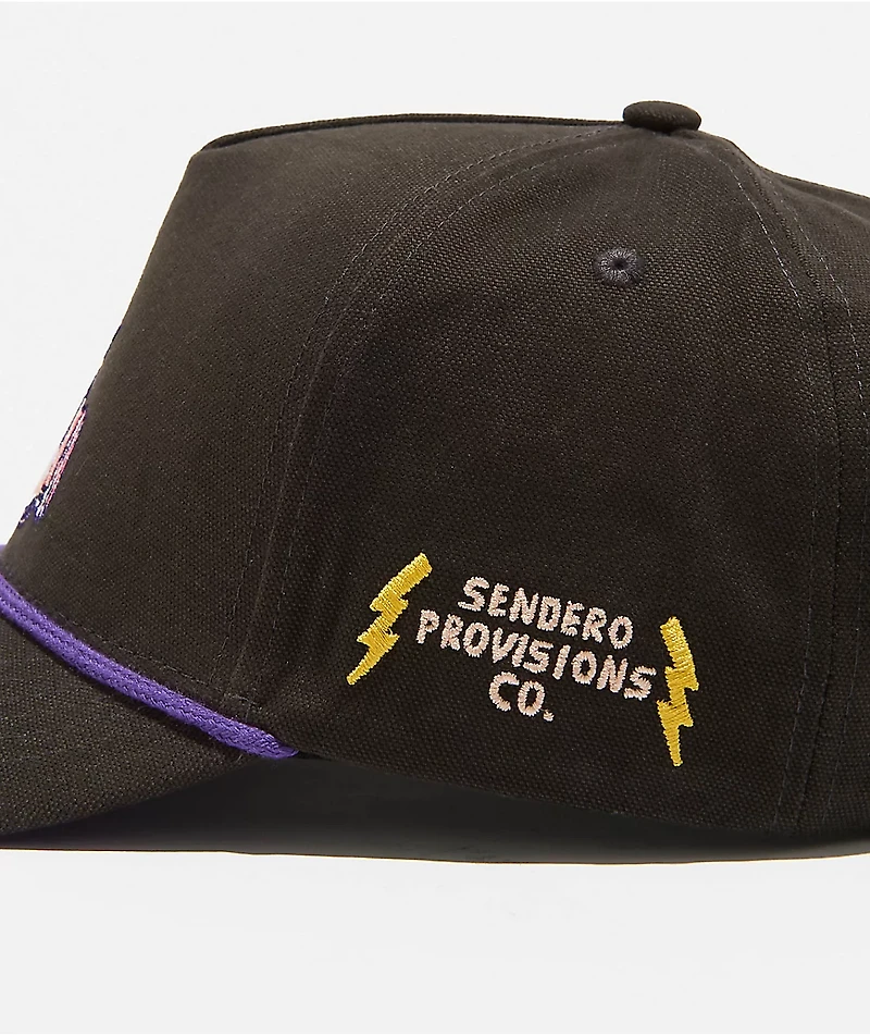 Sendero Firefly Black Snapback Hat