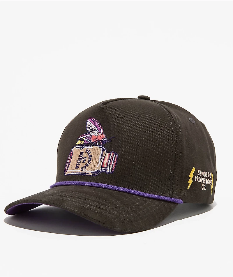 Sendero Firefly Black Snapback Hat