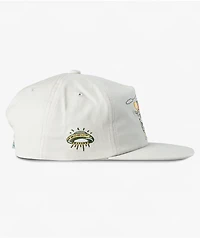 Sendero Greetings Natural Canvas Snapback Hat