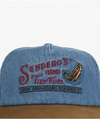 Sendero Hand Tied Flies Blue & Brown Snapback Hat