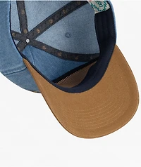 Sendero Hand Tied Flies Blue & Brown Snapback Hat