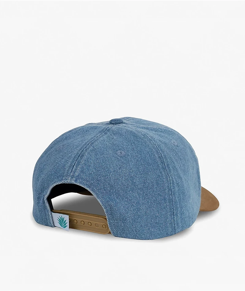Sendero Hand Tied Flies Blue & Brown Snapback Hat
