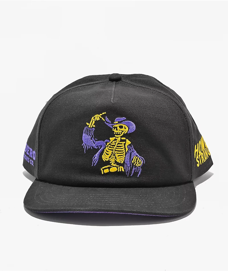 Sendero Howdy Stranger Black Snapback Hat