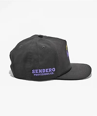 Sendero Howdy Stranger Black Snapback Hat