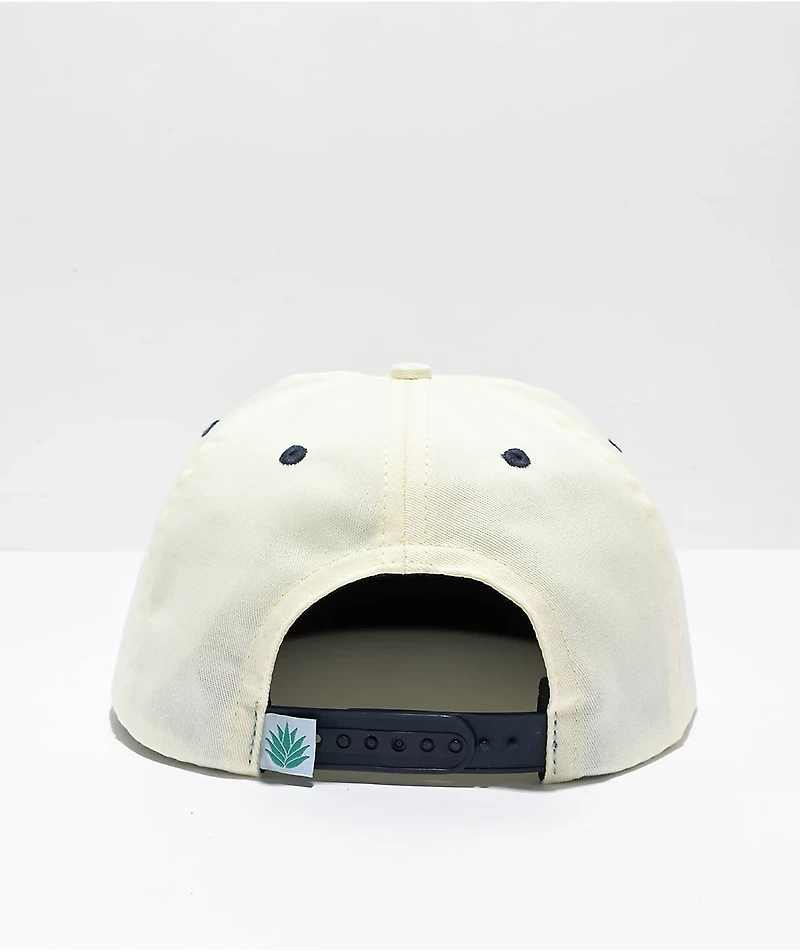 Sendero Jackalope White Snapback Hat