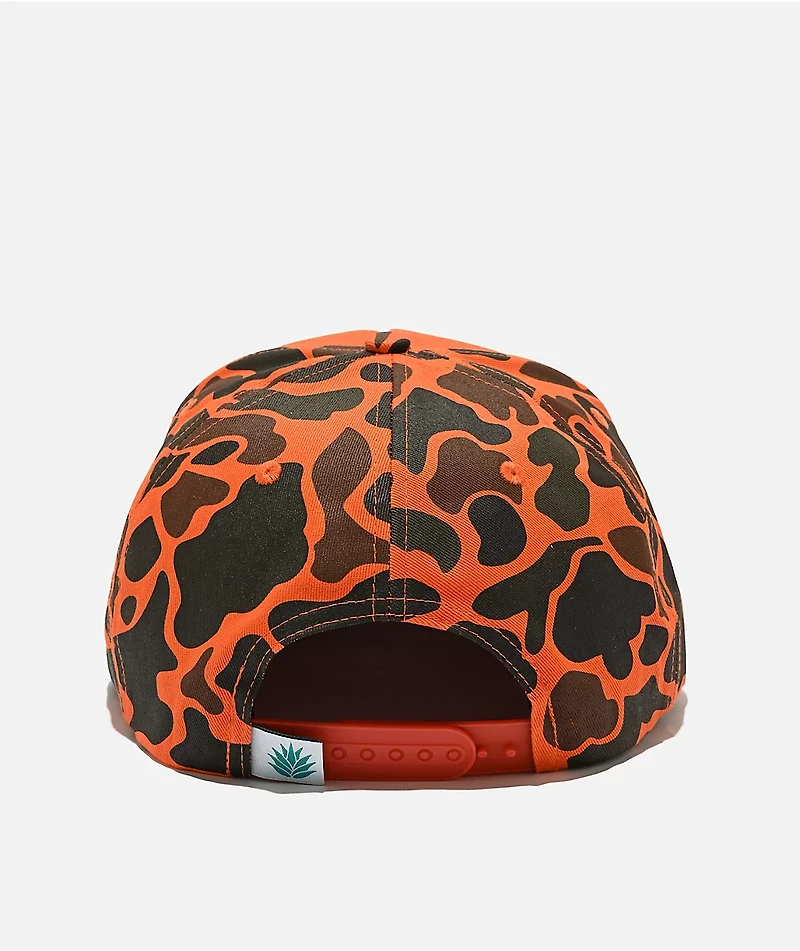 Sendero Leroy Brown Orange Camo Snapback Hat