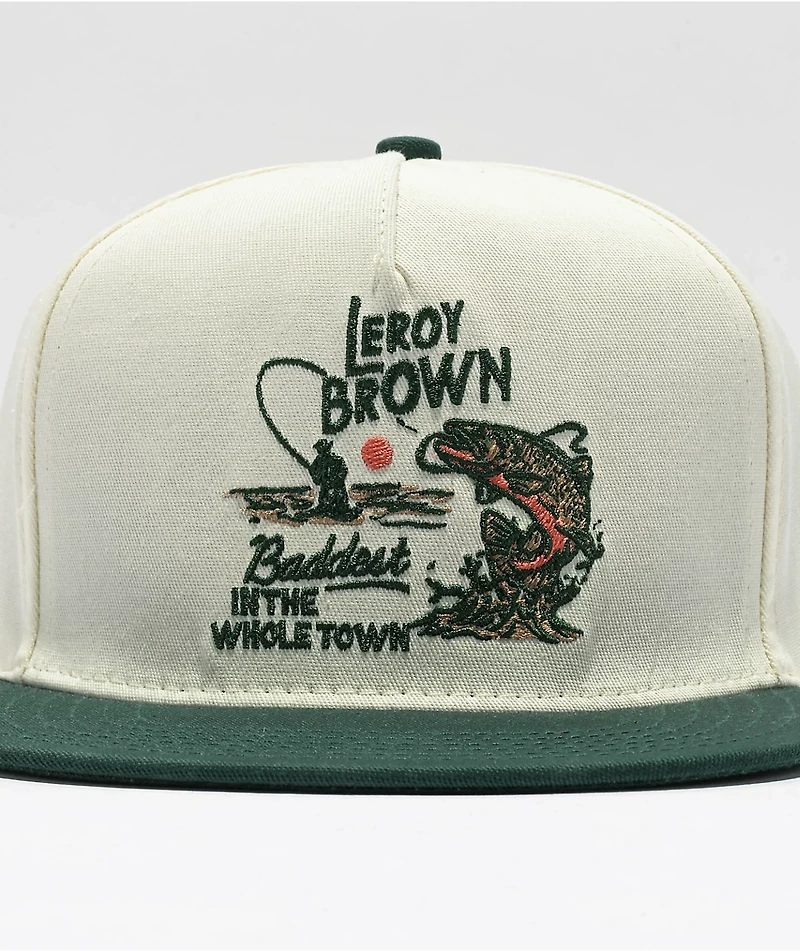 Sendero Leroy Brown White Snapback Hat