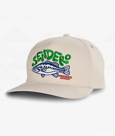 Sendero Lunker Natural Snapback Hat