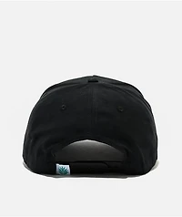 Sendero Never Was A Horse Black Canvas Snapback Hat