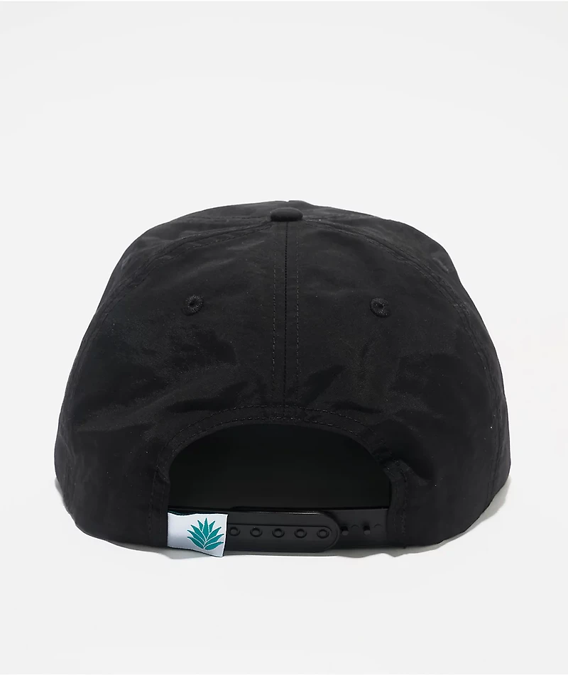 Sendero No Luck Black Snapback Hat