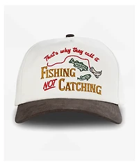 Sendero Not Catching Natural & Blue Snapback Hat