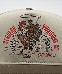 Sendero Official Western Tan Snapback Hat