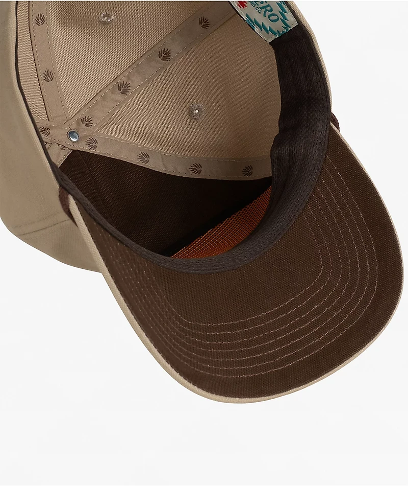 Sendero Pick Your Poison Khaki Snapback Hat