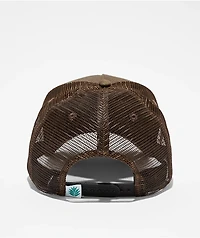 Sendero Snake Lucky Brown Snapback Hat