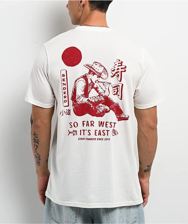 Sendero So Far West White T-Shirt