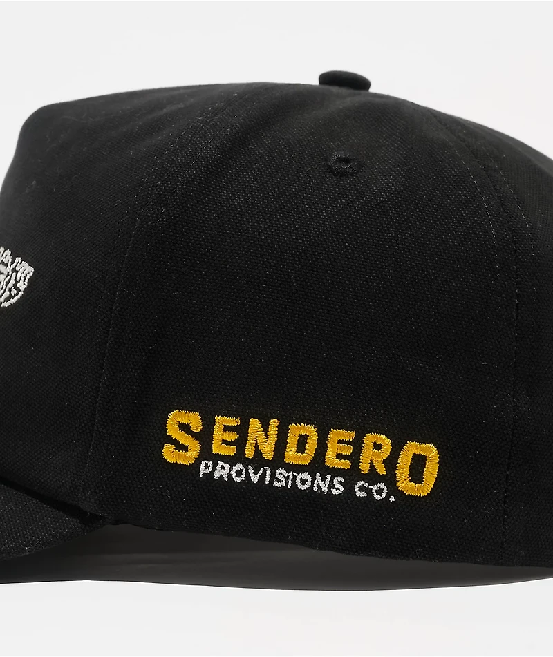 Sendero Tip Your Black Snapback Hat