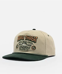 Sendero Triple Threat Green & Khaki Snapback Hat
