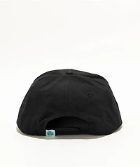 Sendero We Come Peace Black Snapback Hat