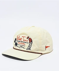 Sendero West Texas Municipal Cream Snapback Hat