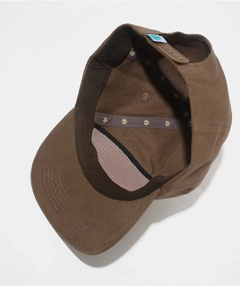 Sendero Wild Wild Horses Brown Snapback Hat