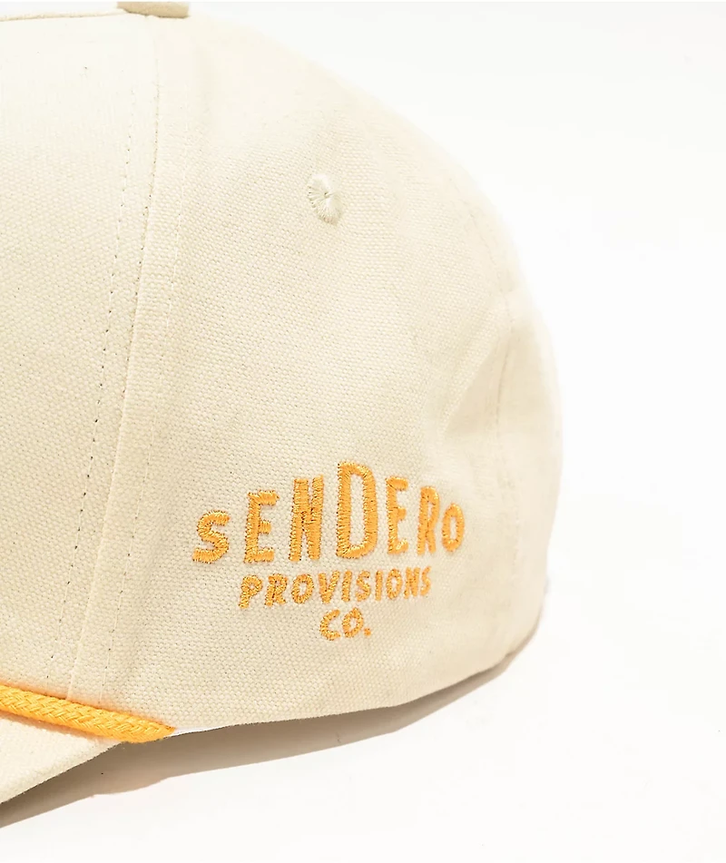 Sendero Yardbird Cream Snapback Hat