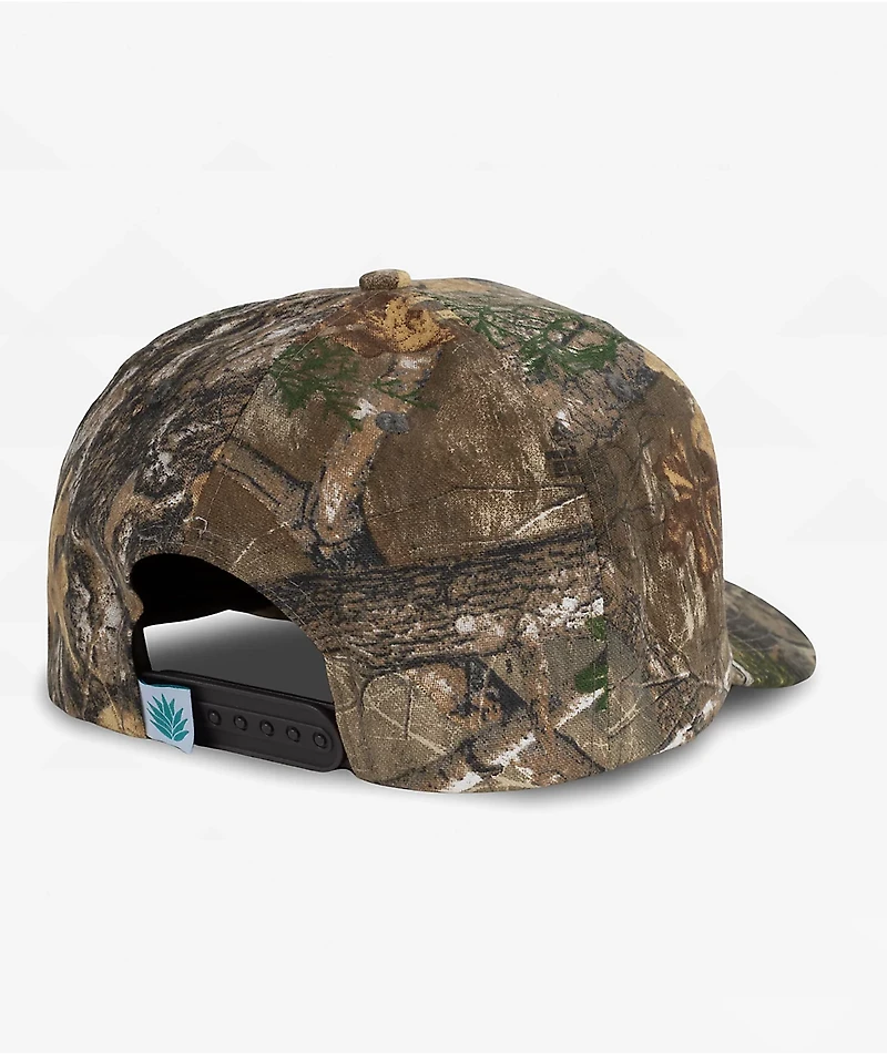 Sendero x Realtree Logo Camo Snapback Hat