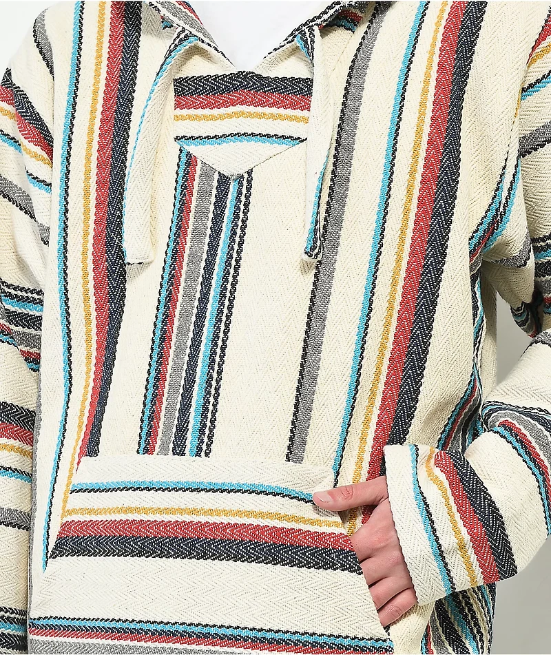 Senor Lopez Chimi Red & Tan Baja Hoodie
