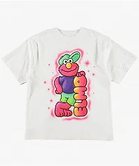 Sesame Street Elmo Airbrush White T-Shirt