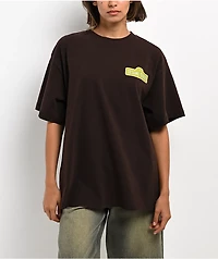 Sesame Street Friendly Face Brown T-Shirt