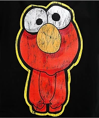 Sesame Street Zombie Elmo Black T-Shirt