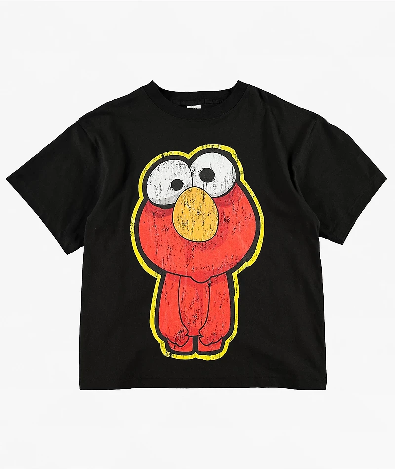 Sesame Street Zombie Elmo Black T-Shirt