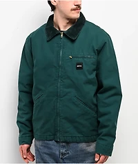 Shaka Wear Aged Canvas Green Work Jacket
