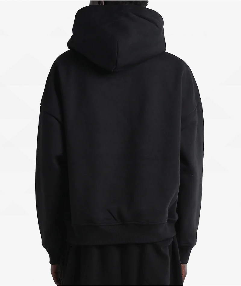 Shaka Wear Bandana Double Hood Black Hoodie