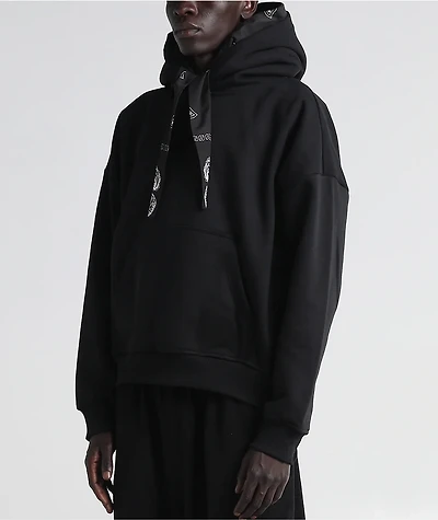 Shaka Wear Bandana Hood Black Hoodie