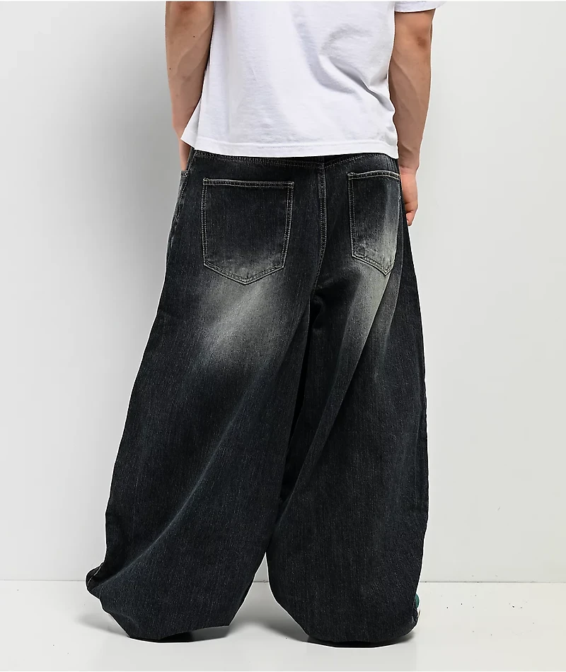 Shaka Wear Barrel Balloon Indigo Wash Denim Jeans