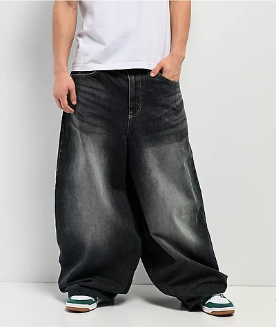 Shaka Wear Barrel Balloon Indigo Wash Denim Jeans