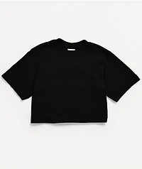 Shaka Wear Black Crop T-Shirt