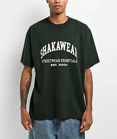 Shaka Wear Collegiate Green T-Shirt