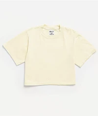 Shaka Wear Cream Crop T-Shirt
