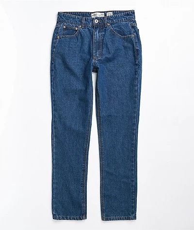 Shaka Wear Dark Blue Stone Denim Jeans