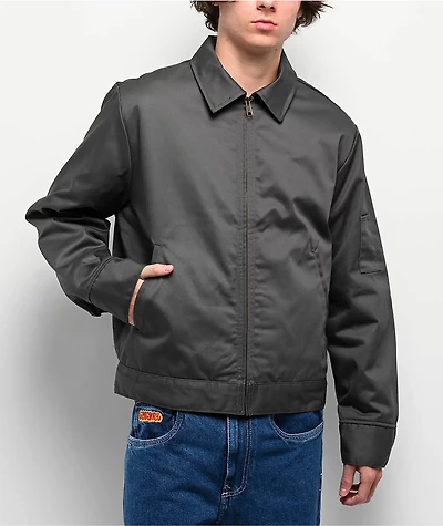 Shaka Wear Dark Grey Mechanic Jacket