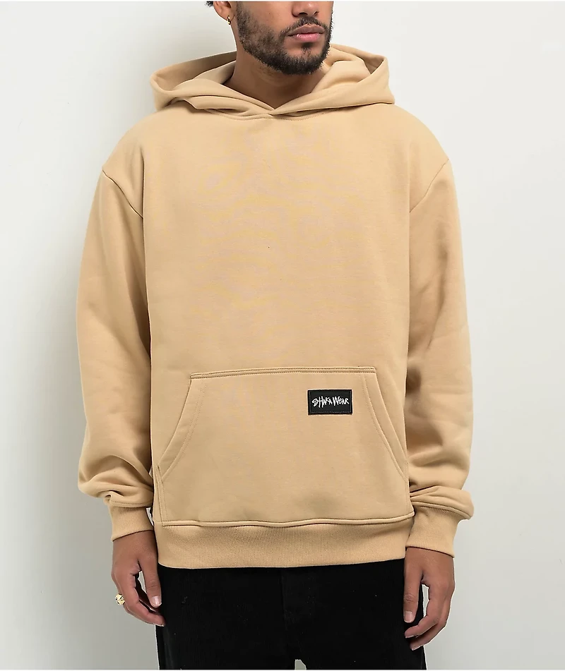 Shaka Wear Essential Super Heavyweight Oatmeal Hoodie